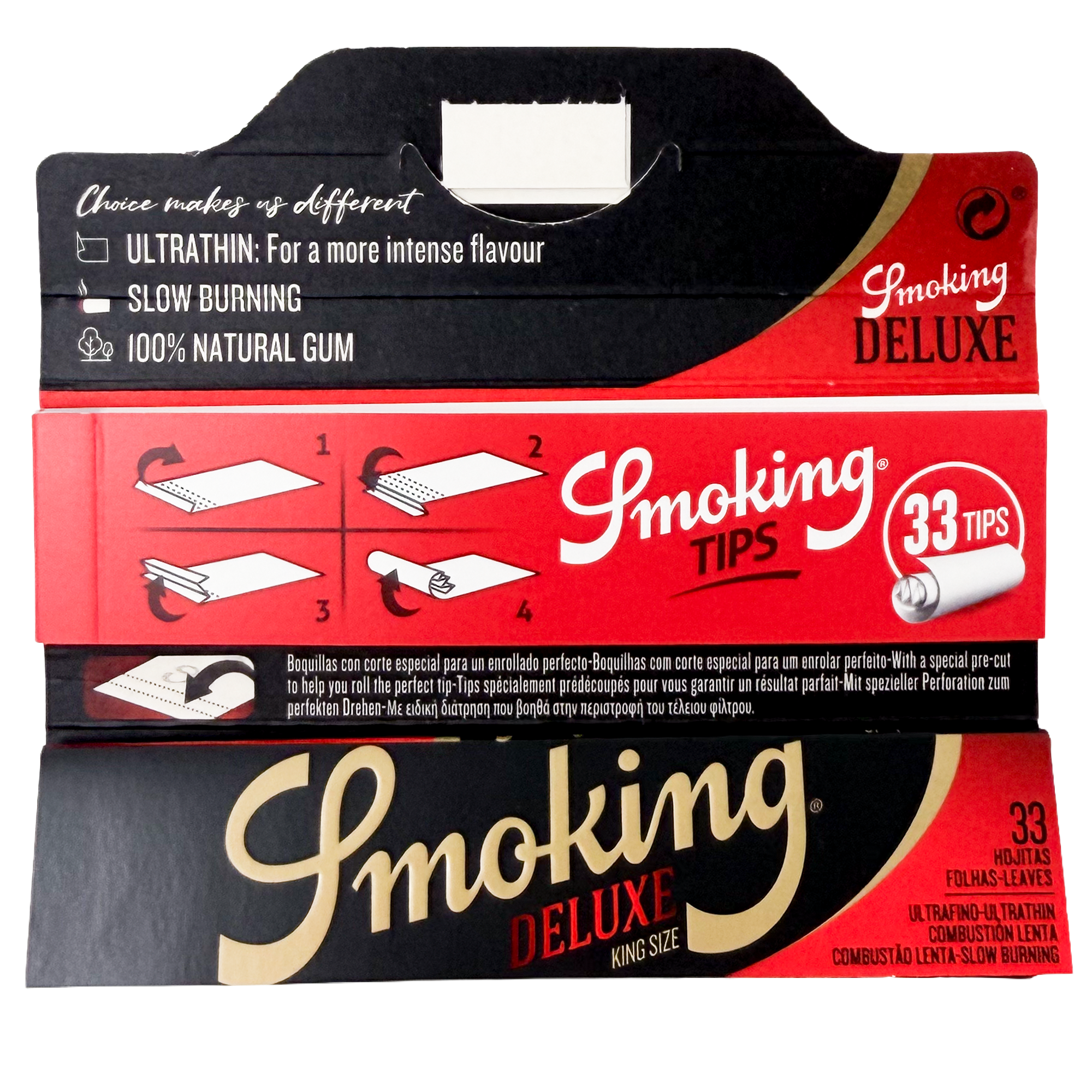 SMOKING King Size Slim Deluxe + Tips