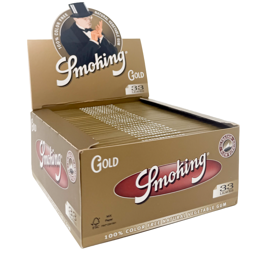 SMOKING King Size Slim Gold
