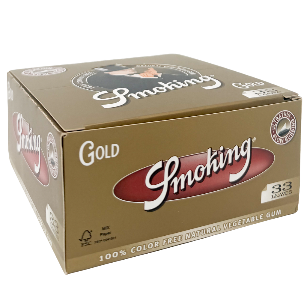 SMOKING King Size Slim Gold
