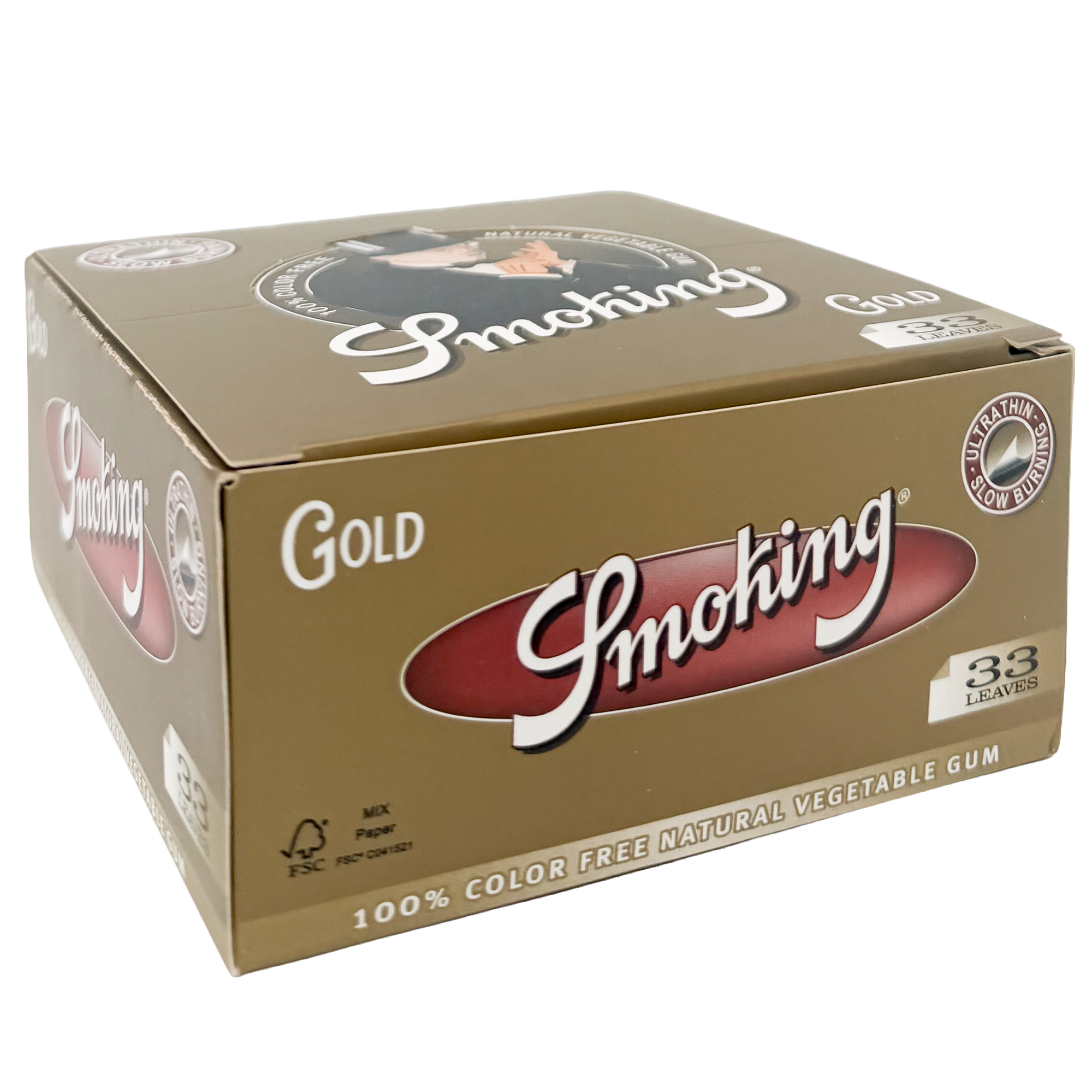 SMOKING King Size Slim Gold