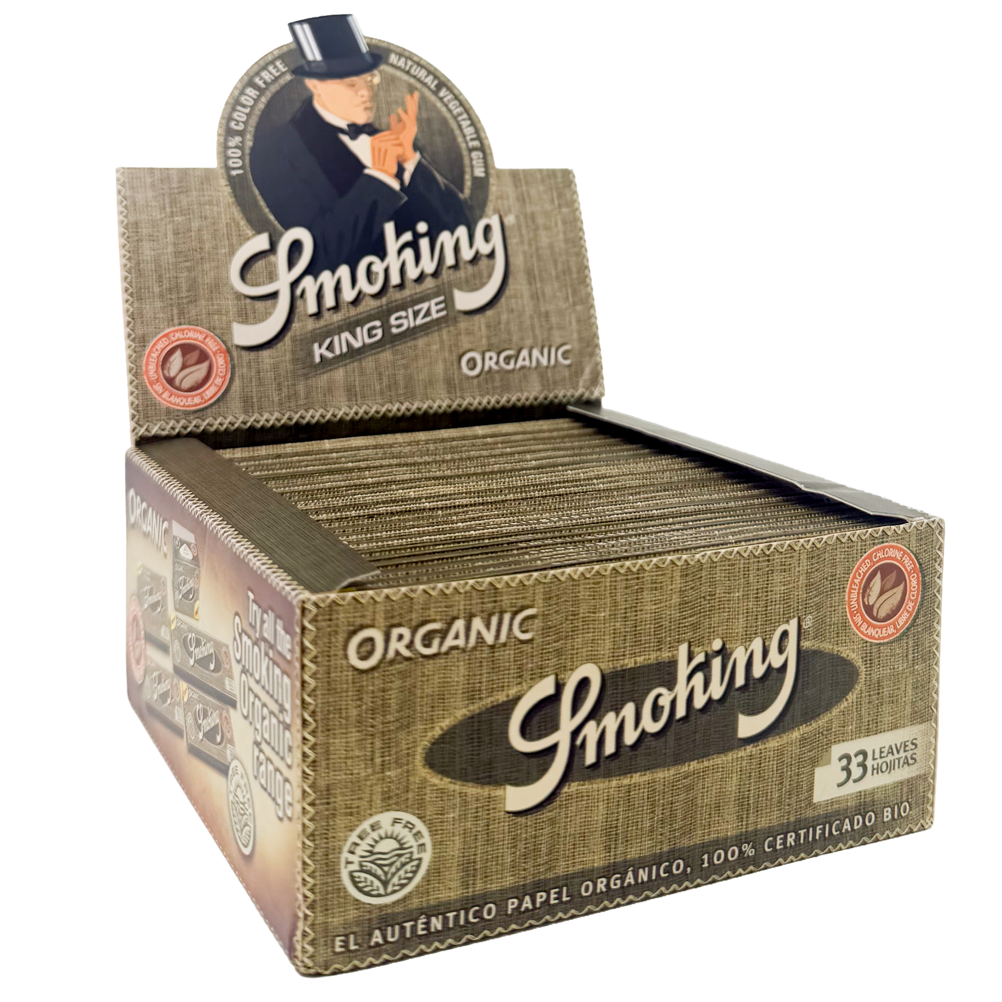 SMOKING King Size Slim Organic