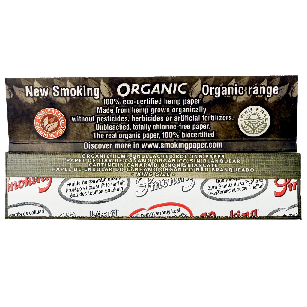 SMOKING King Size Slim Organic