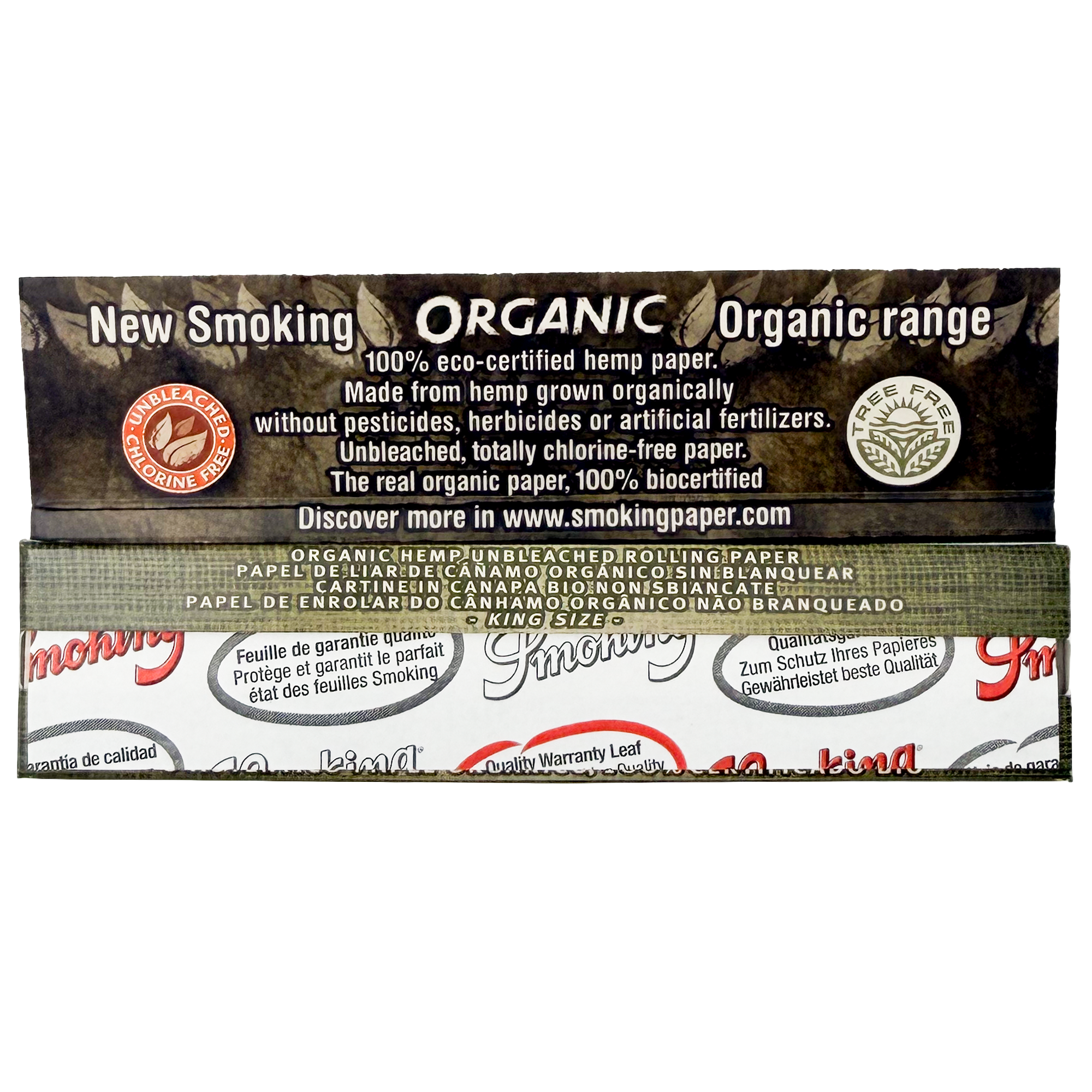 SMOKING King Size Slim Organic
