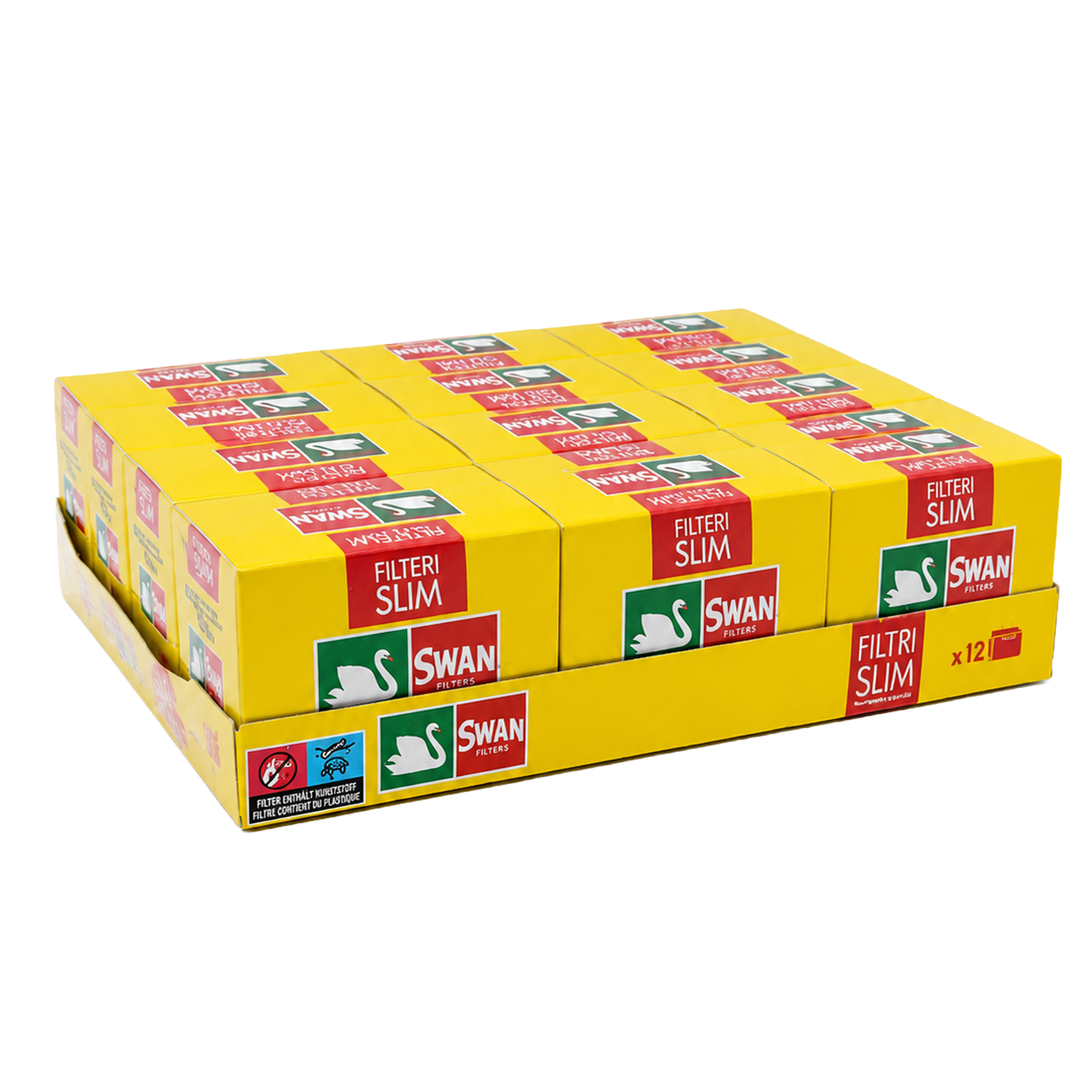 SWAN Slim Filters 12er