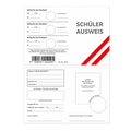 Schülerausweis Papier