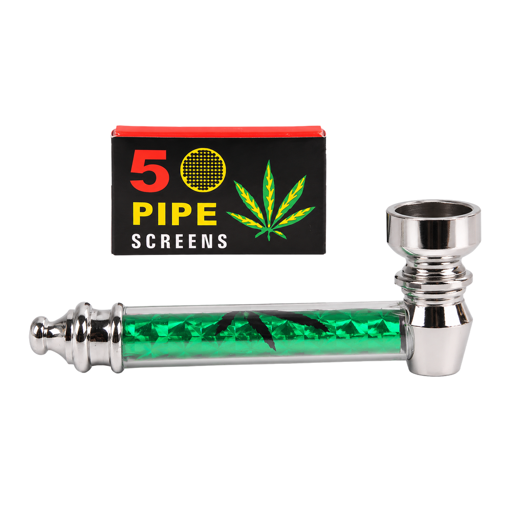 WILDFIRE Weed Metallpfeife inkl. 5 Siebe