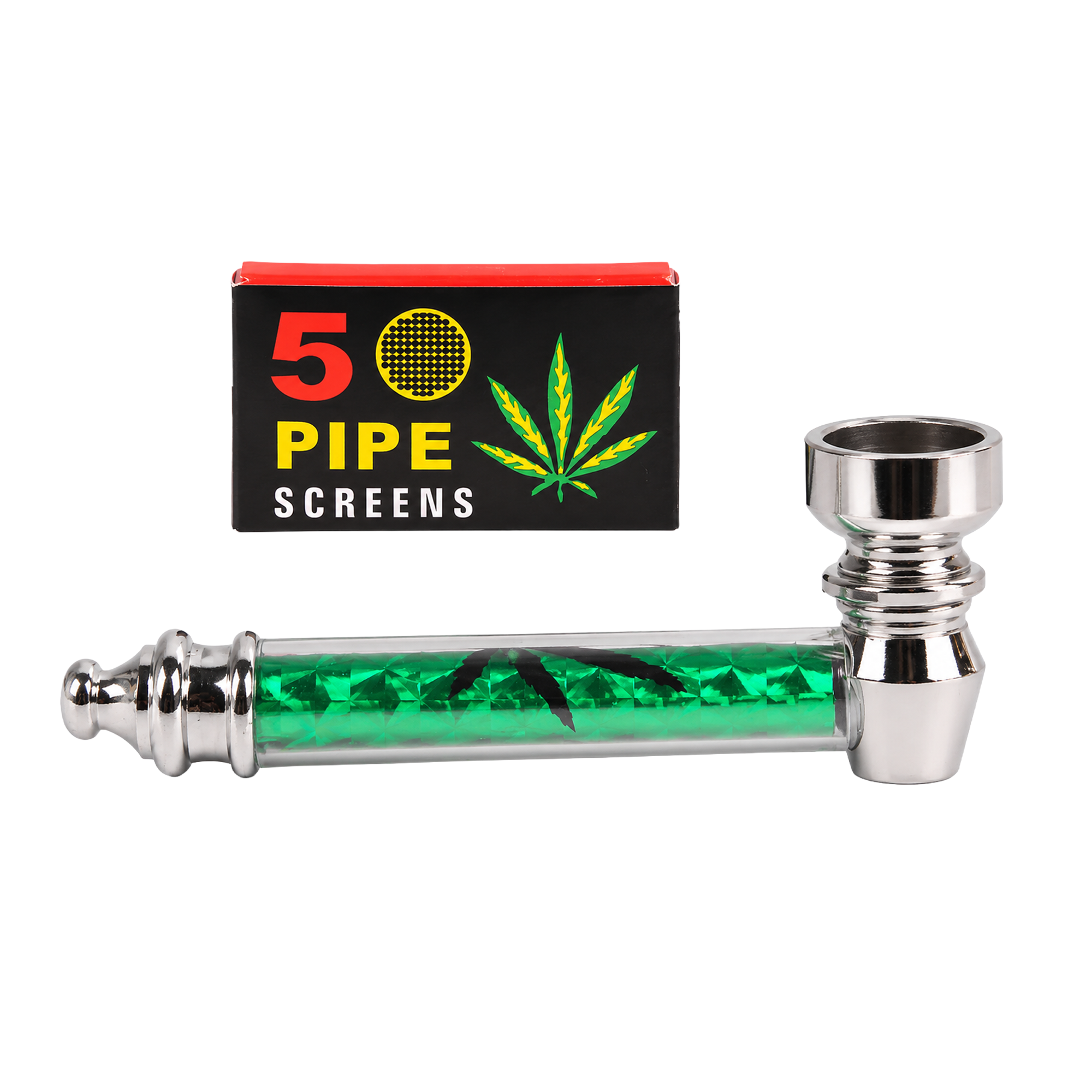 WILDFIRE Weed Metallpfeife inkl. 5 Siebe
