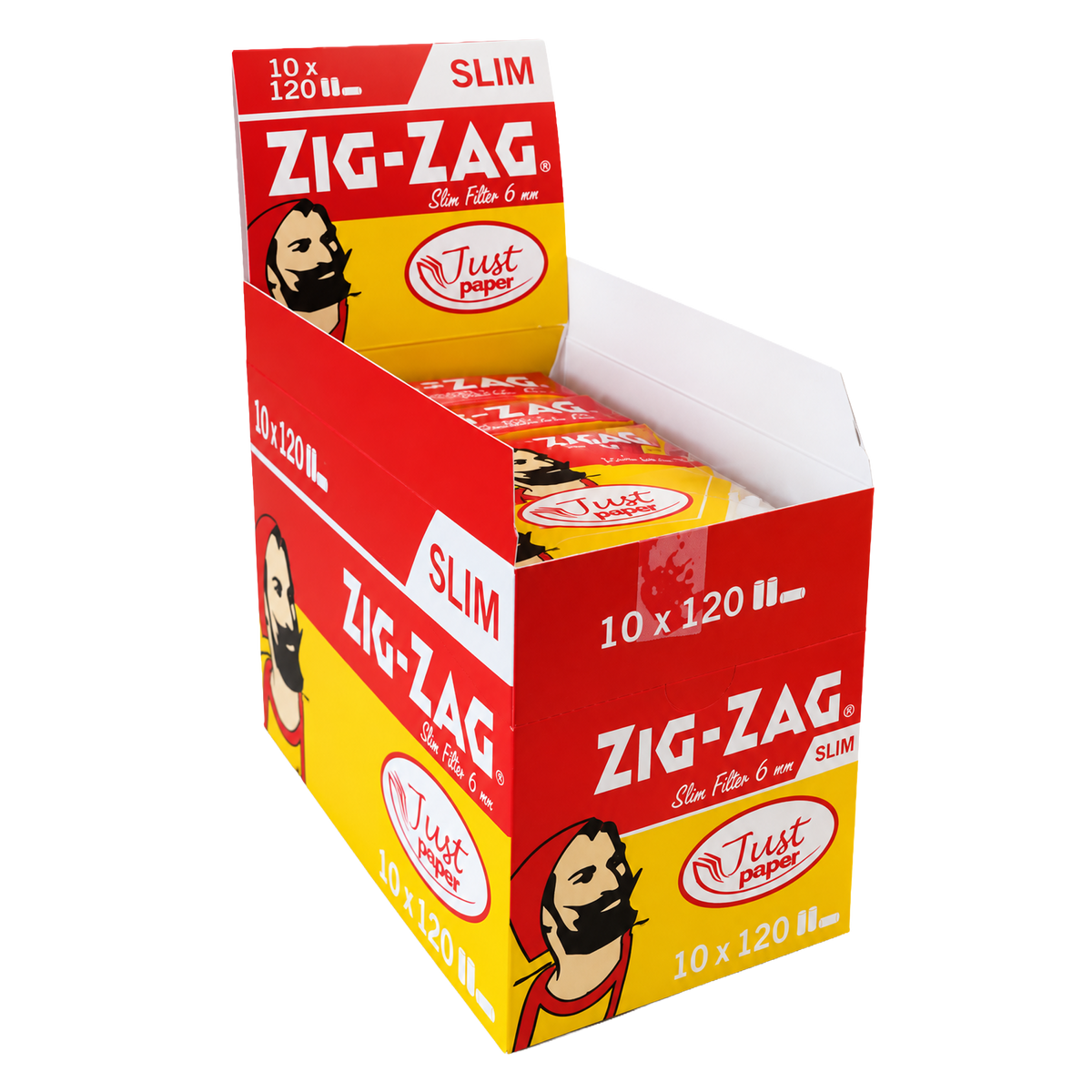 ZIG-ZAG Papierfilter Slim 6mm