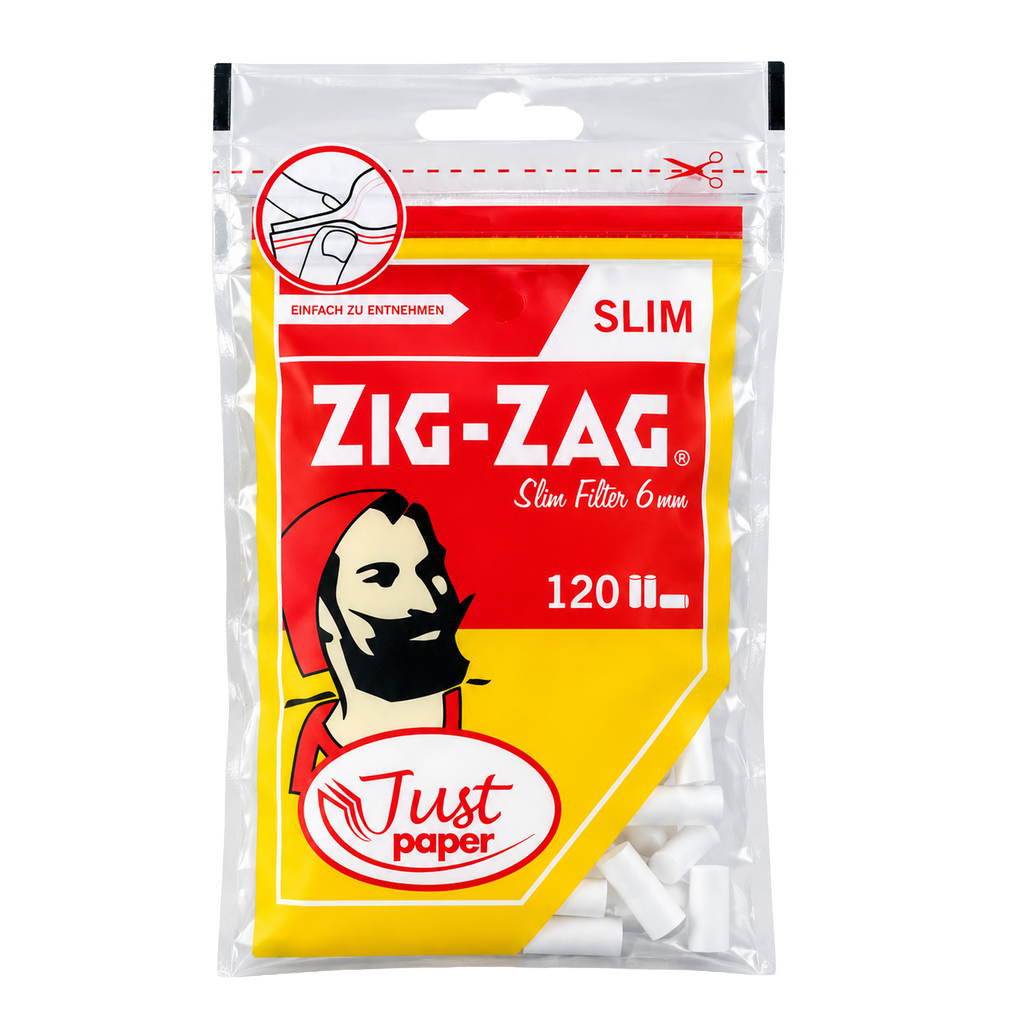ZIG-ZAG Papierfilter Slim 6mm