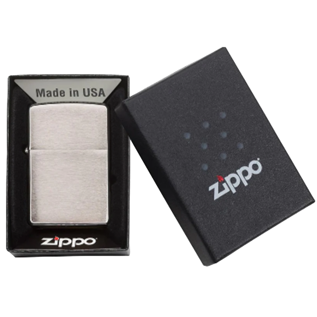 ZIPPO Chrom Gebürstet