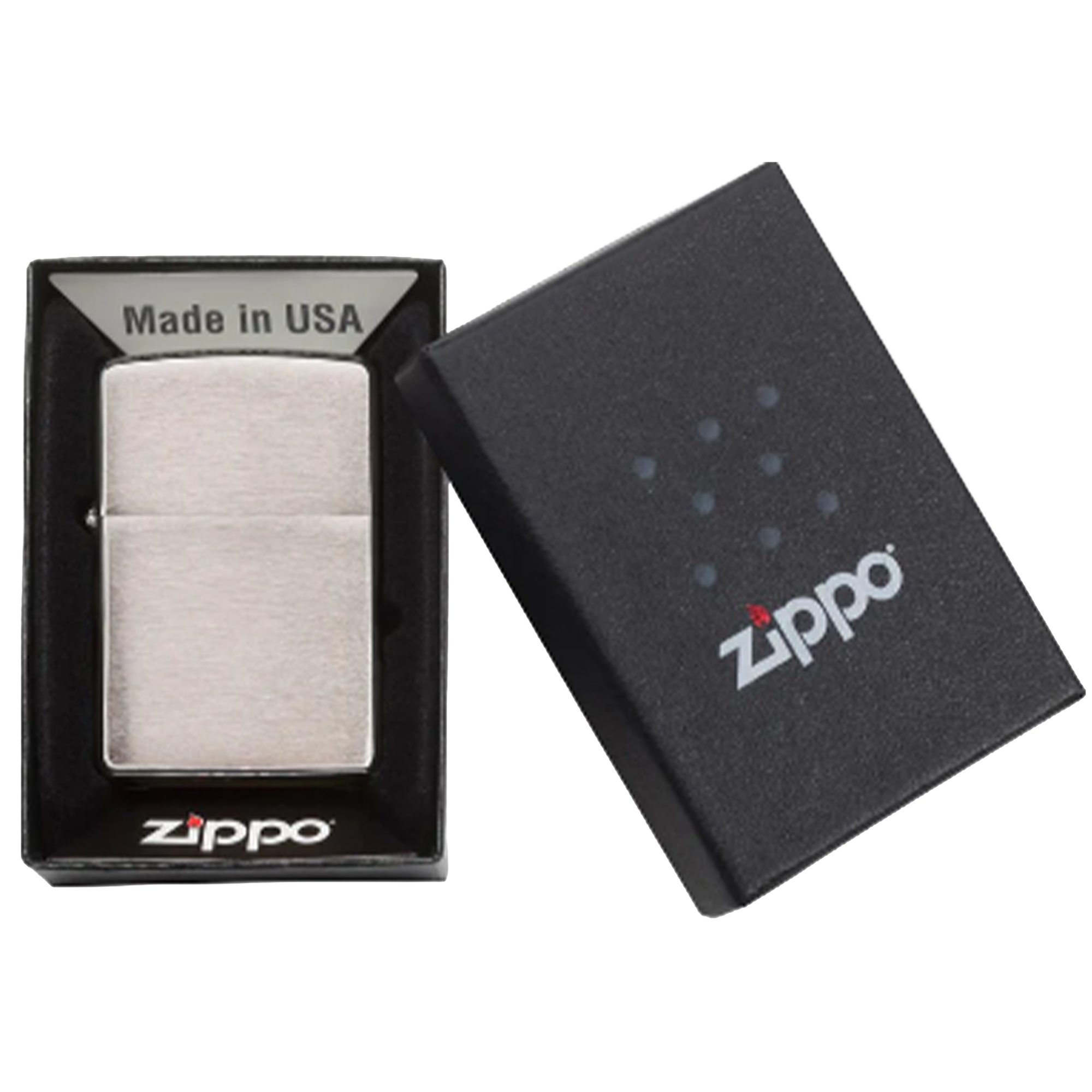 ZIPPO Chrom Gebürstet