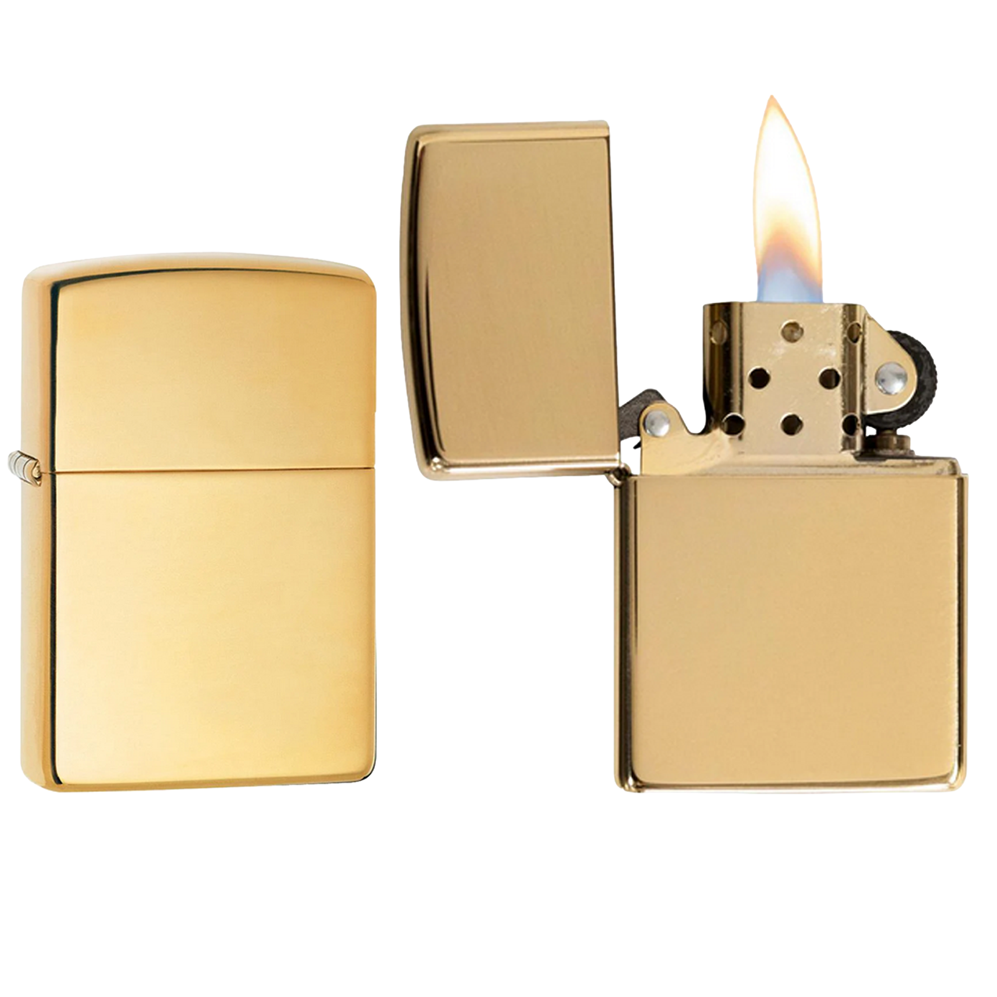ZIPPO Messing Poliert