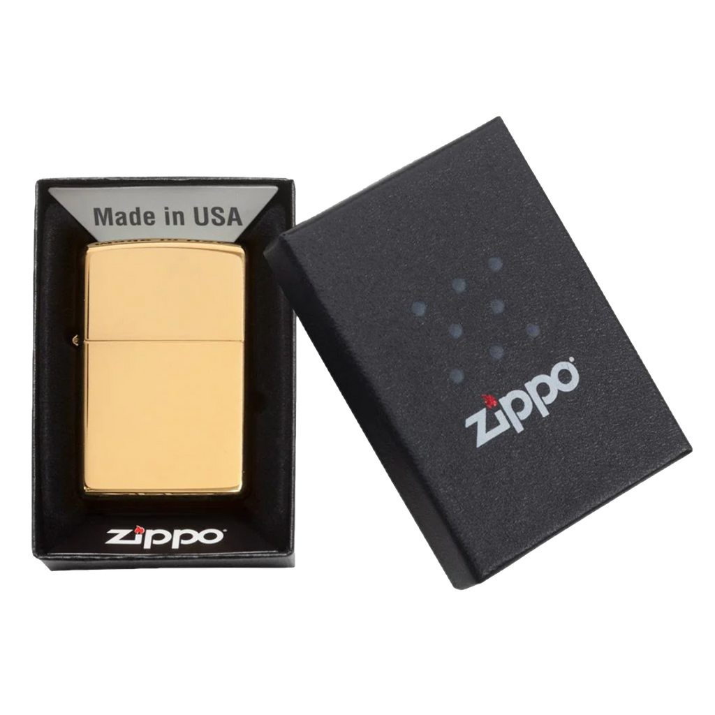 ZIPPO Messing Poliert