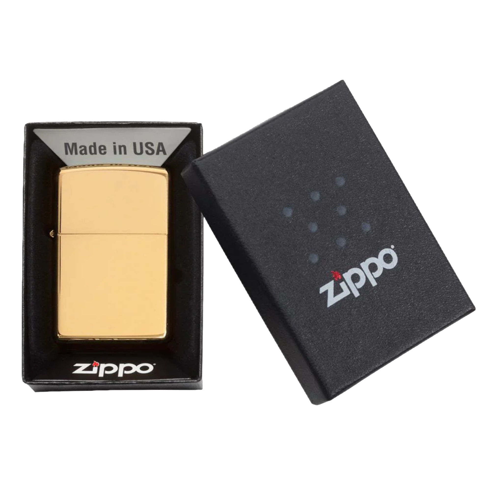 ZIPPO Messing Poliert