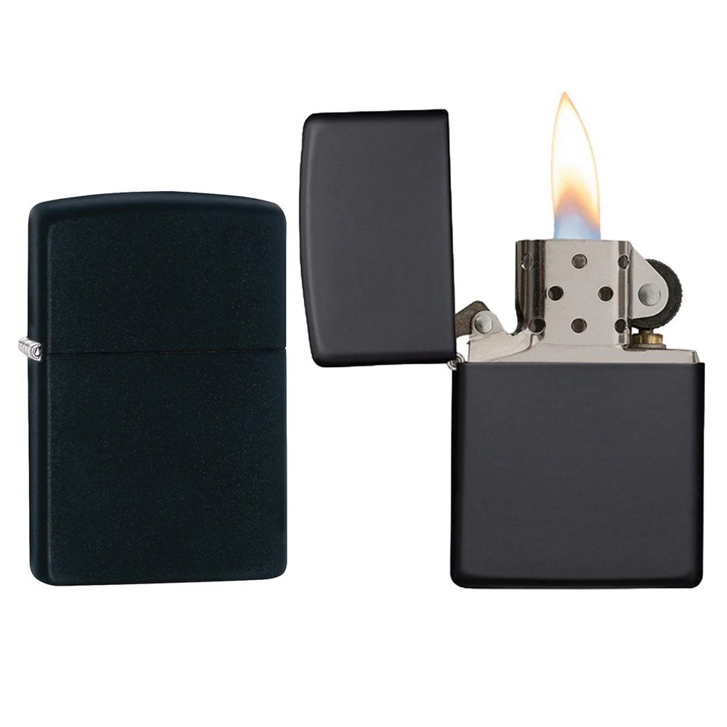 ZIPPO Schwarz Matt