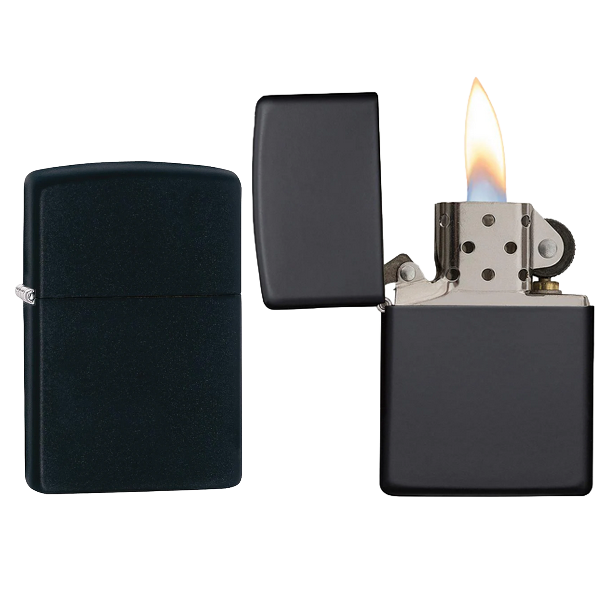 ZIPPO Schwarz Matt