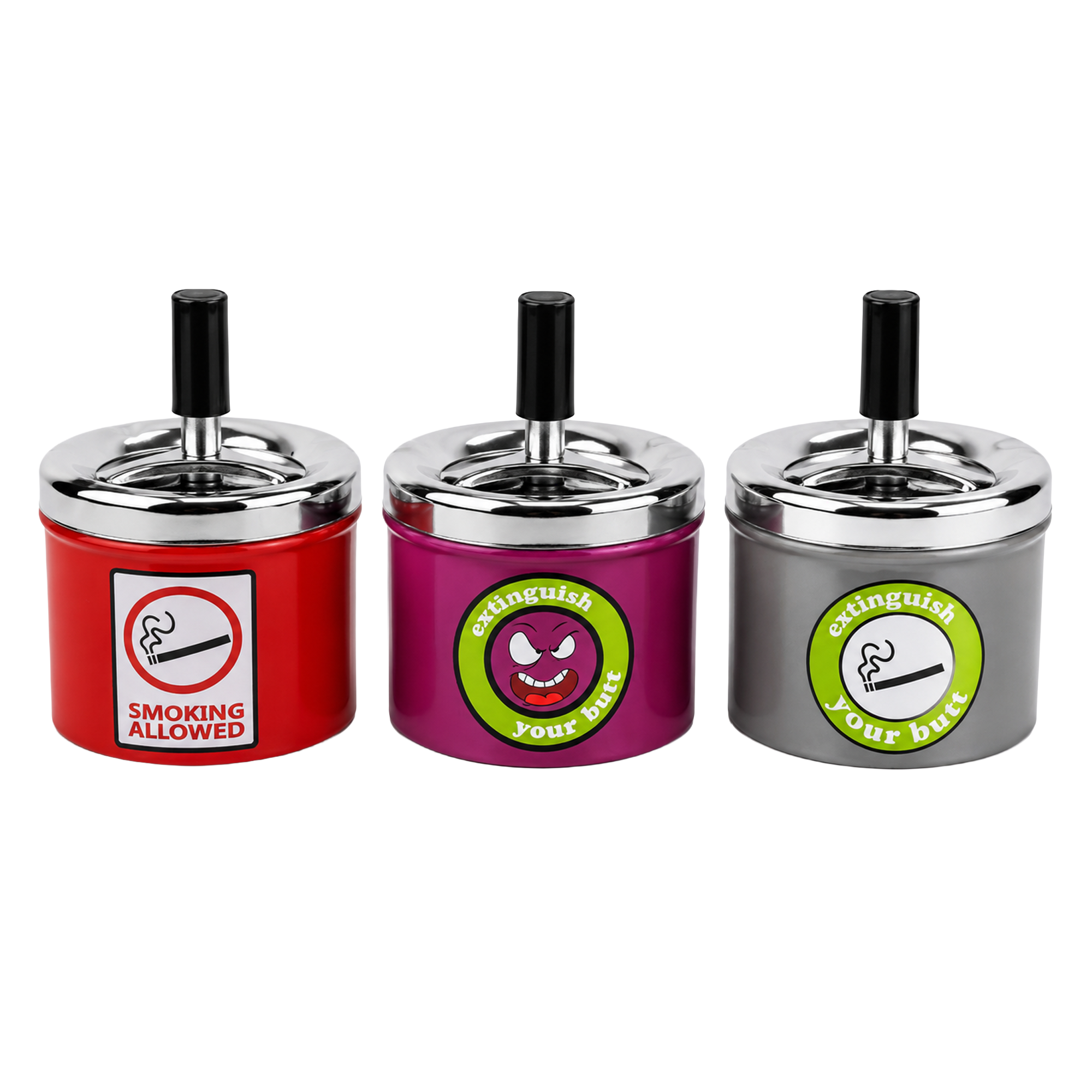 ZORR Drehascher 9,5cm Smoking Allowed